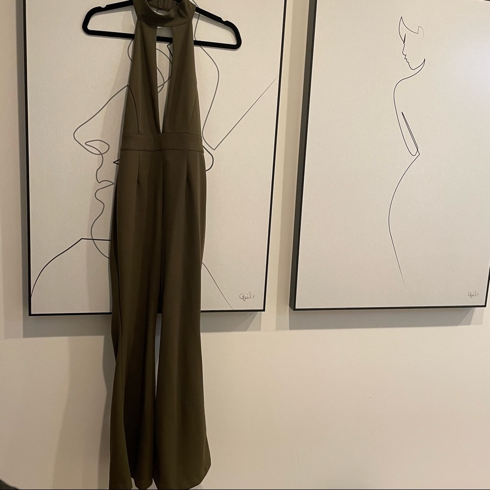 Olive Green Jumpsuit